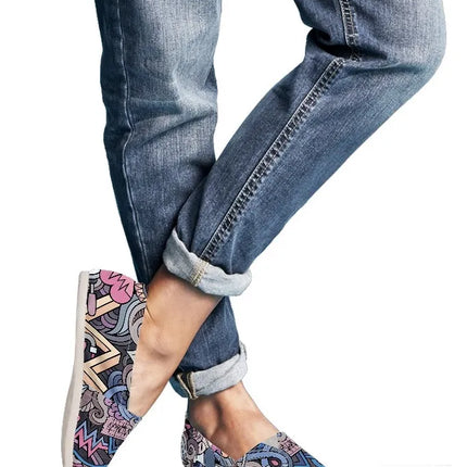 Mind Of A Nurse Canvas Nurse Flats