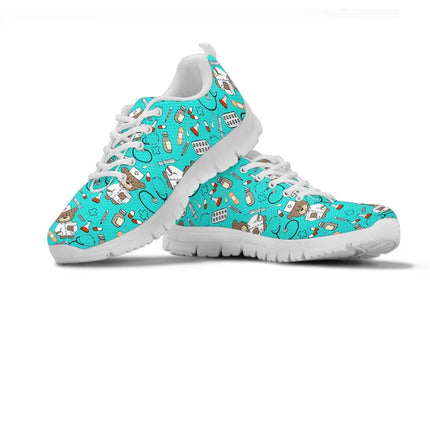 Light Blue Nurse Bear Sneaker